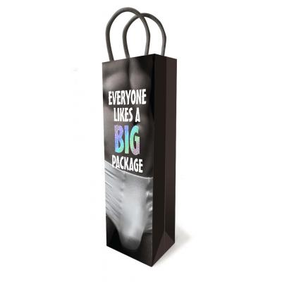 Little Genie Everyone Likes a Big Package Tall Gift Bag Black LGP 008 685634102568 Detail