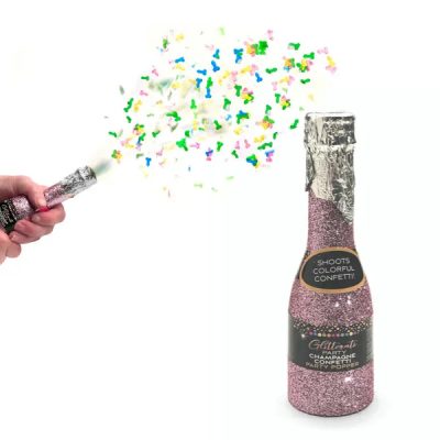 Little Genie Glitterati Champagne Confetti Cannon Party Popper LGCP1055 817717010679 Detail