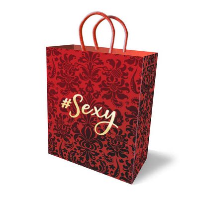Little Genie Hashtag Sexy Gift Bag Red LGP014 685634102353 Detail