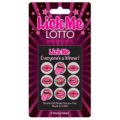 Little Genie Lick Me Lotto Scratcher Game LGBG069 685634102278 Detail