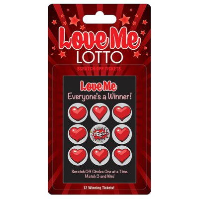Little Genie Love Me Lotto Scratcher Game LGBG070 685634102254 Detail