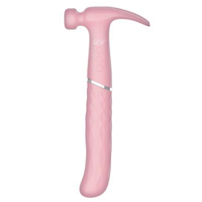 Love Hamma G Spot Thrusting Hammer Shaped Vibrator Light Pink LH859101 793591859101 Detail