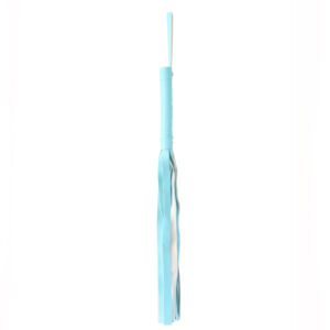 Love in Leather Berlin Baby Faux Leather Flogger Whip Turquoise Blue B WHI22 2238922212210 Detail