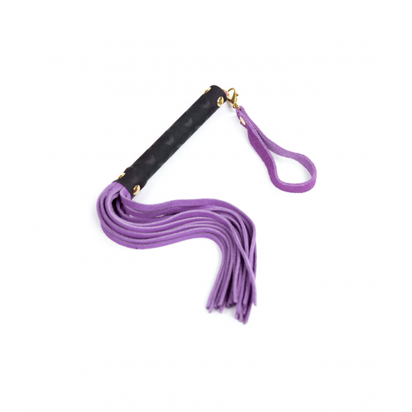 Love in Leather Berlin Baby Mini Flogger Whip Purple B WHI05PUR 2238905162105 Detail