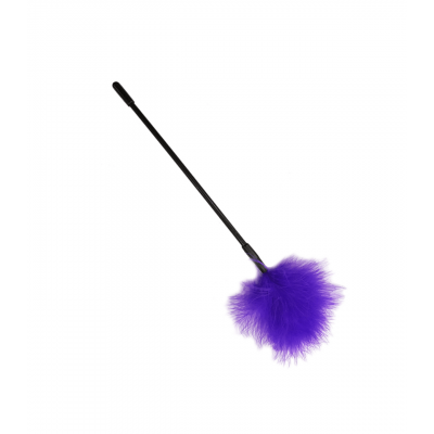 Love in Leather Fluffy Feather Tickler Purple CRO023PUR 3181502316213 Detail
