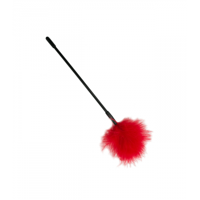 Love in Leather Fluffy Feather Tickler Red CRO023RED 3181502318545 Detail