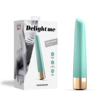 Love to Love Delight Me Rechargeable Vibrator Teal Mint 6032176 3700436032176 Multiview