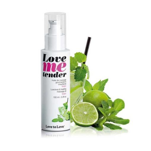 Love to Love Love Me Tender Warming Massage Oil Mojito flavoured 100ml 6040621 3700436040621 Multiview