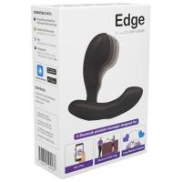 Lovense Edge Posable Smartphone App Enabled Prostate Massager Black LVNSEDG38 0728360599438 Boxview