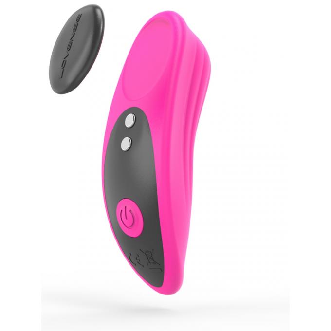 Lovense Ferri Rechargeable App Enabled Panty Vibrator Pink Black 0728360599681 Magnetic Detail