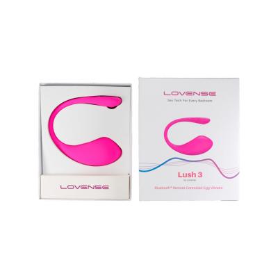 Lovense Lush3 App Enabled Egg Vibrator Pink 728360599728 Boxview