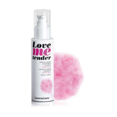 LovetoLove Cotton Candy Flavoured Massage Oil 100ml 6040461 3700436040461 Multiview