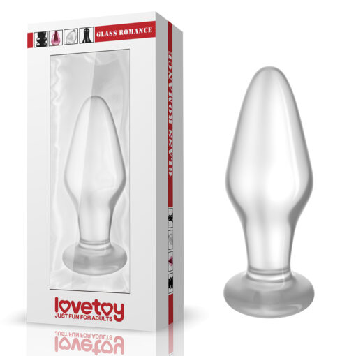 Lovetoy Glass Anal Plug Clear GS11C 6970260902946 Multiview
