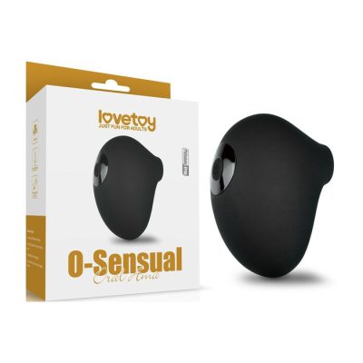 Lovetoy O Sensual Oral Ama Clitoral Suction Toy Black LV431214 697060907194 Multiview