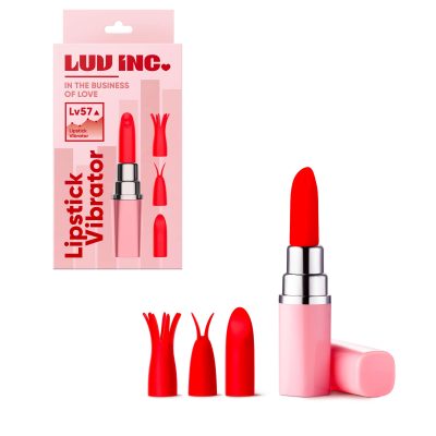Luv Inc Lv57 Lipstick Vibrator Pink LL720501 663546904302 Multiview