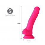Maia Toys Billee 7 Inch Silicone Dong Pink 18303 5060311472229