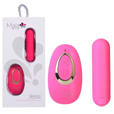Maia Toys Jessi Remote Control Bullet Vibrator Pink RM330 PK 5060311473875 Multiview