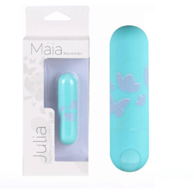 Maia Toys Julia USB Rechargeable Bullet Vibrator Blue MA330BF 5060311473288 Multiview