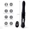 Maia Toys Max Rechargeable Handheld Sex Machine with Wireless Remote Black LM15102 5060311472656