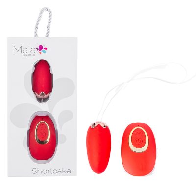 Maia Toys Shortcake Strawberry shaped Remote Control Egg Vibrator Red Gold MA22 04 5060311473660 Multiview