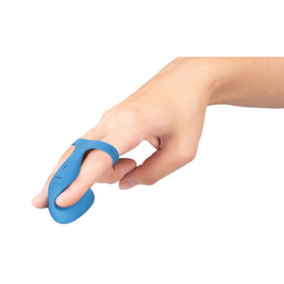 Maliboo Surf Finger Vibrator Azure Blue M003AZ 4890808233672 Hand Detail