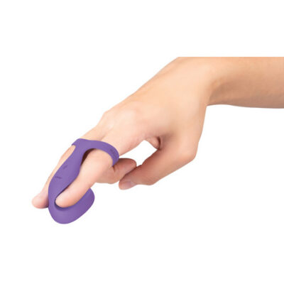 Maliboo Surf Finger Vibrator Purple M003PUR 4890808230787 Hand Detail