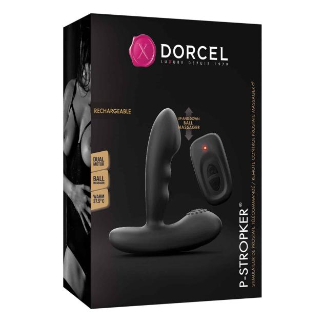 Marc Dorcel P Stroker Remote Auto Prostate Massager Black 6072073 3700436072073 Boxview