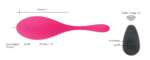Marc Dorcel Secret Vibe 2 Remote Vibrating Egg Pink 6071625 3700436071625 Feature Detail
