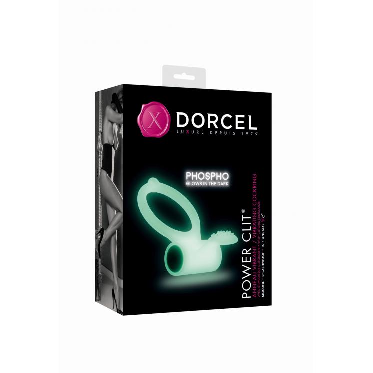 Marc Dorcel Toys Power Clit Vibrating Cock Ring Glow In The Dark 6071397 3700436071397