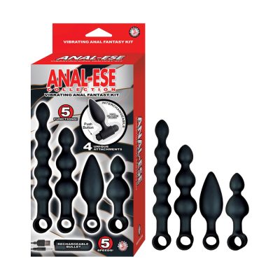 NASS Toys Anal Ese Collection Vibrating Fantasy Kit Black 2975 782631297508 Multiview