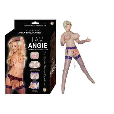 NASS Toys I am Angie Transsexual Inflatable Love Doll Light Flesh 2681 782631268102 Multiview