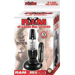 NASS Toys RAM Up and Down Anal Satisfier Black NASS-2651-2-BLK 782631265125