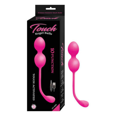 NASS Toys Touch Kegel Balls Touch Sensitive Rechargeable Kegel Balls Pink 2890 1 782631289015 Multiview