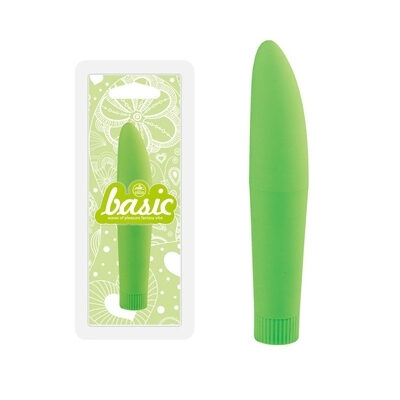 NMC Basic 4 point 5 Inch Smoothie Vibrator Green 4892503131161 Multiview