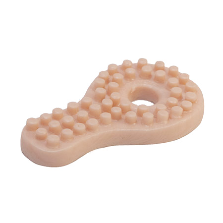 NMC - Bumpy Clitoris Tickler Cock Ring (Flesh). 