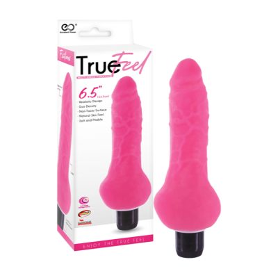 NMC Excellent Power True Feel 6 point 5 inch Dual Density Ballsy Bulge Penis Vibrator Pink FPBP008A00 027 4897078632075 Multiview