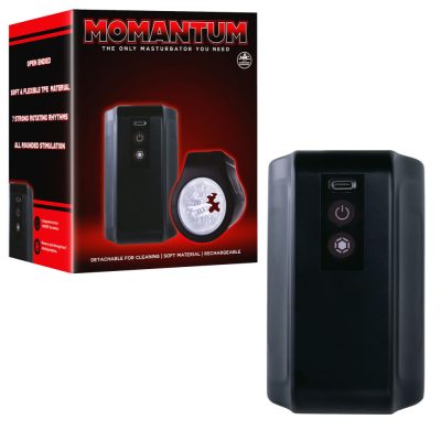 NMC Momantum Rotating Stroker Masturbator Black FMQ014A000 010 4897078634314 Multiview