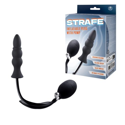 NMC Strafe Inflatable Butt Plug Black FNQ019A000 010 4897078635274 Multiview