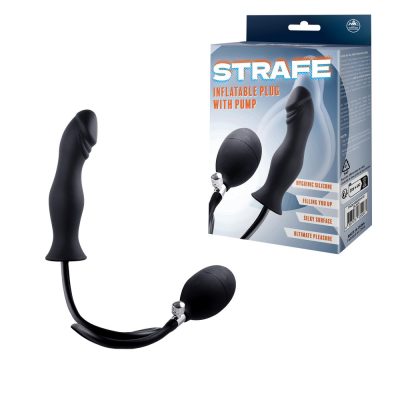 NMC Strafe Inflatable Penis Butt Plug Black FNQ018A000 010 4897078635267 Multiview
