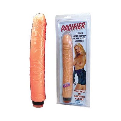 NMC The Pacifier 12 inch Penis Vibrator Light Flesh P986 4892503014860 Multiview
