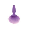 NS Novelties Bunny Tails Butt Plug Pastel Purple NSN 0510 55 657447098208 Detail