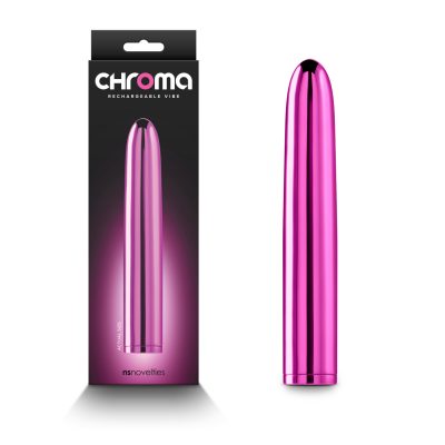 NS Novelties Chroma Rechargeable Smoothie Vibrator Metallic Pink NSN 0305 14 657447105791 Multiview