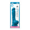 NS Novelties Colours 7 Inch Dildo Firm Blue NSN 0405 07 657447102103 Boxview