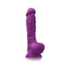 NS Novelties Colours 7 Inch Dong Firm Purple NSN 0405 05 657447102110 Detail