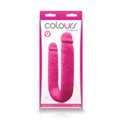 NS Novelties Colours DP Pleasure Double Penetrator Dong Pink NSN 0403 54 657447102776 Boxview