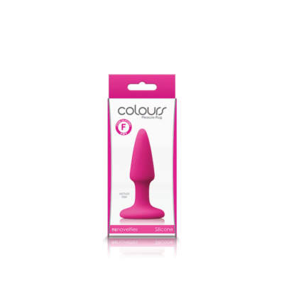 NS Novelties Colours Pleasure Plug Butt Plug Mini Pink NSN 0413 14 657447101847 Boxview
