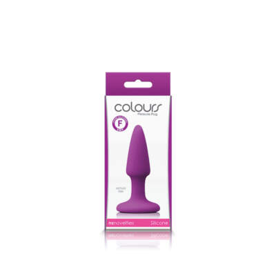 NS Novelties Colours Pleasure Plug Butt Plug Mini Purple NSN 0413 15 657447101854 Boxview