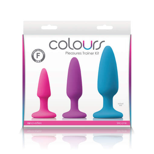 NS Novelties Colours Pleasures Training Kit Multi Coloured NSN 0413 09 657447102875 Boxview