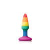 NS Novelties Colours Pride Edition Pleasure Plug Mini Rainbow NSN-0408-51 657447100772