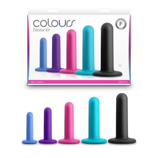NS Novelties Colours Silicone Dilator Kit Multicoloured NSN 0414 00 657447108273 Multiview